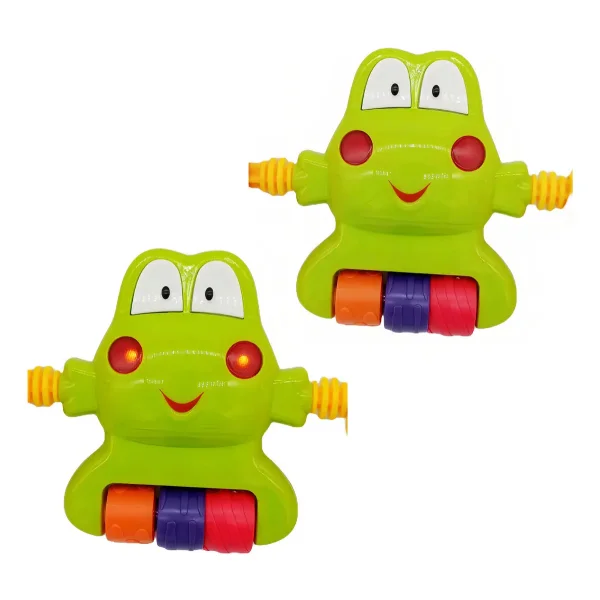 Cunero Musical Cochecito Con Luz Y Sonido Bebe Verde