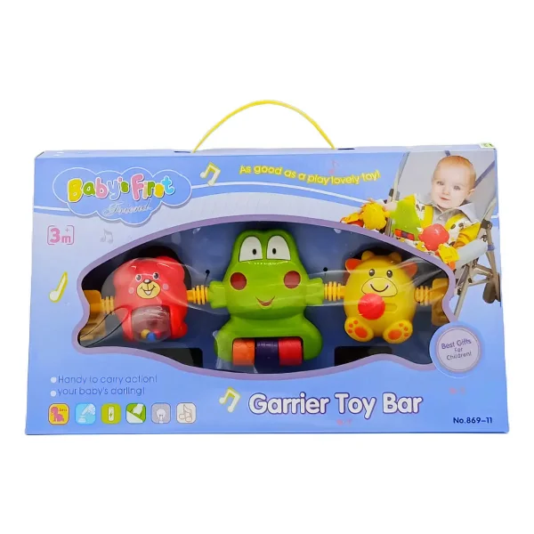 Cunero Musical Cochecito Con Luz Y Sonido Bebe Verde