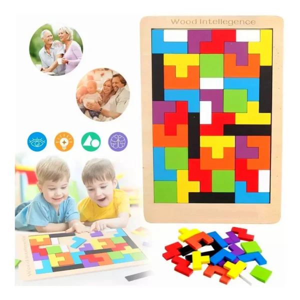 Combo Juguetes Didacticos Kit Bundle X3 Madera