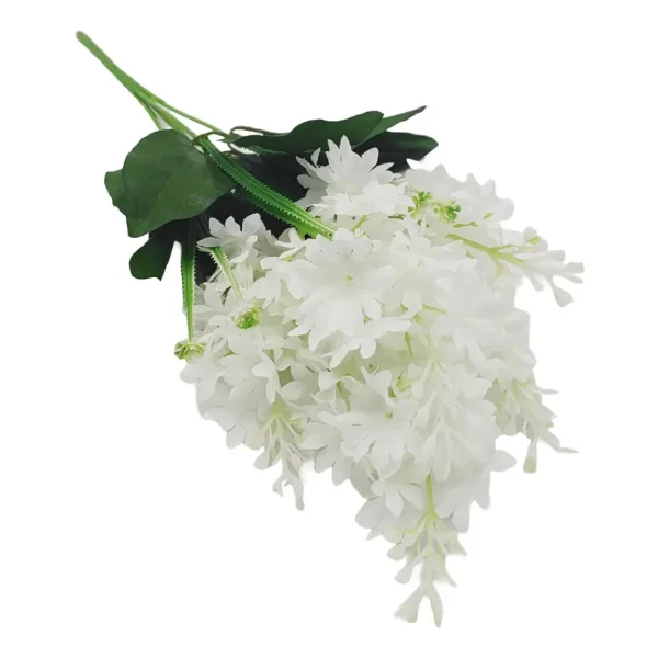 Ramo Alverjillas Flores Artificiales Jacintos Decoracion X10