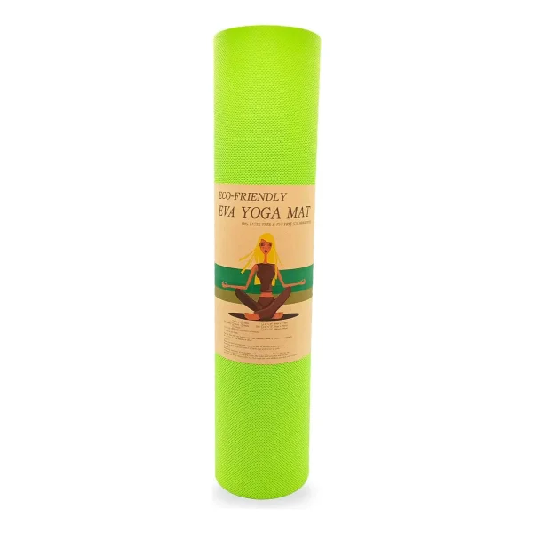 Yoga Mat 8 Mm Colchoneta Pilates Fitness Antideslizante