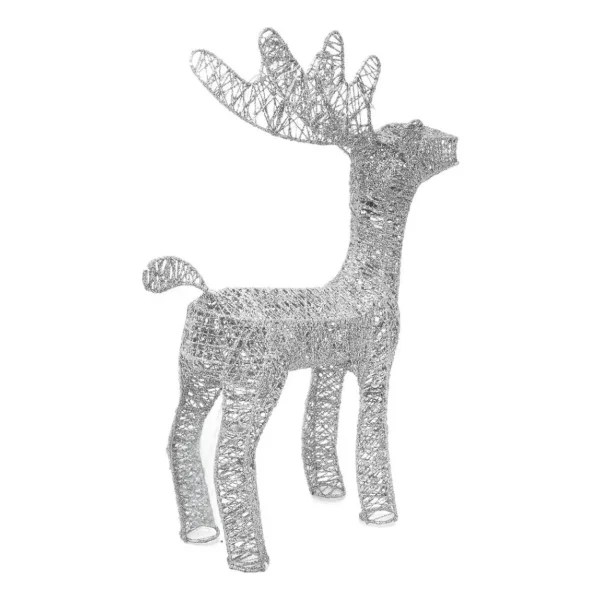 Reno Navideño  Decoración Adorno Hogar Navidad Fiestas 50cm Dorado