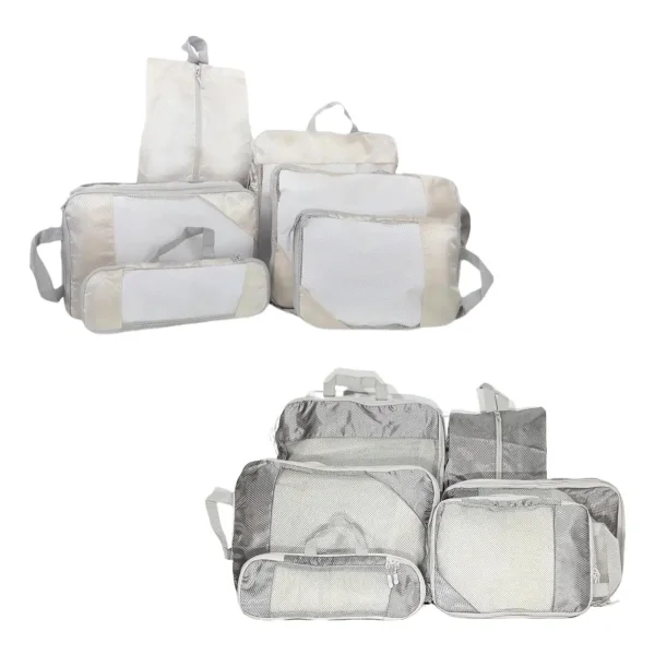 Organizador De Valija Set X6 Neceser De Viaje Estuche Avión