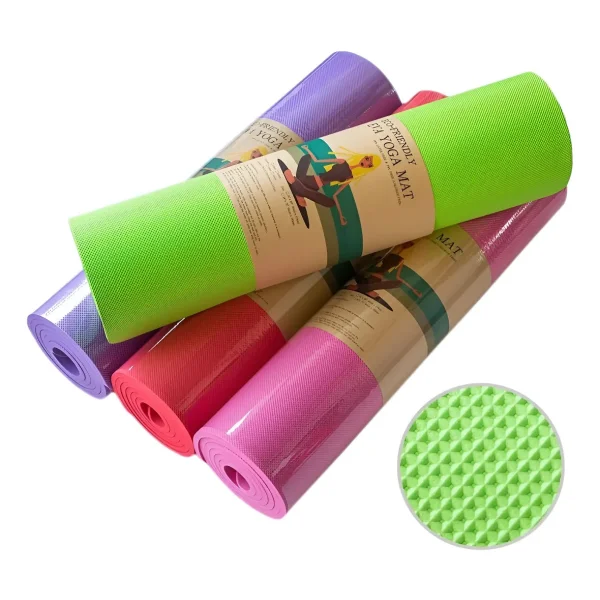 Yoga Mat 8 Mm Colchoneta Pilates Fitness Gimnasia