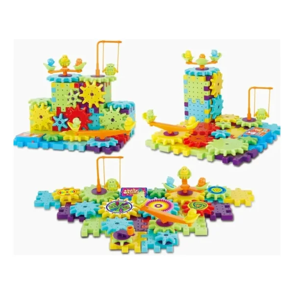 Bloques De Construcción Funny Bricks Eléctrico 81 Piezas 81
