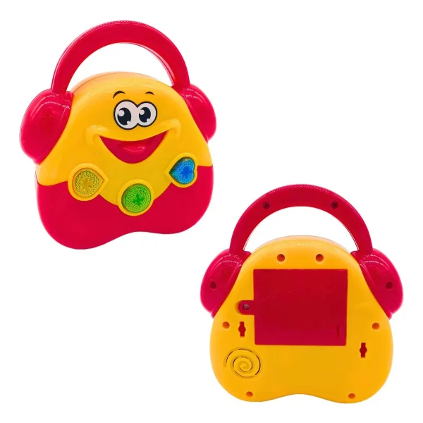 Juguete Educativo Musical Para Bebes Radio Emoji Con Luces