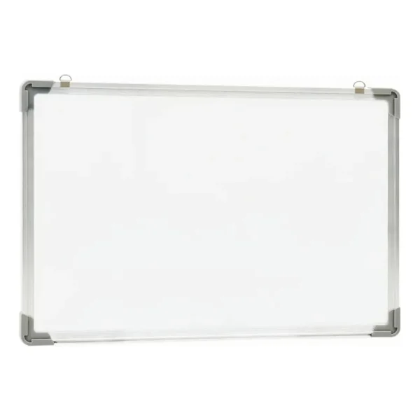 Pizarra Blanca Magnética 60x80cm Pizarrón Con Accesorios Blanco