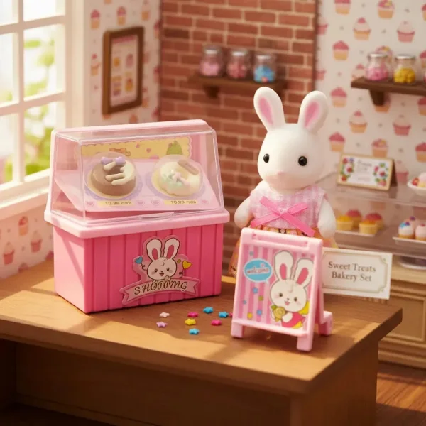 Conejita Pastelería Casa Juguete Nena Color Rosa Rosa