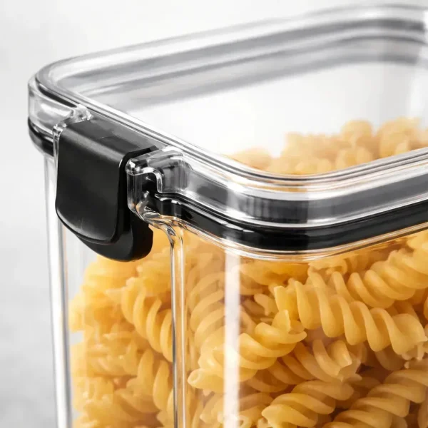 Frasco 950ml Contenedor Hermético Recipiente Para Alimentos Transparente