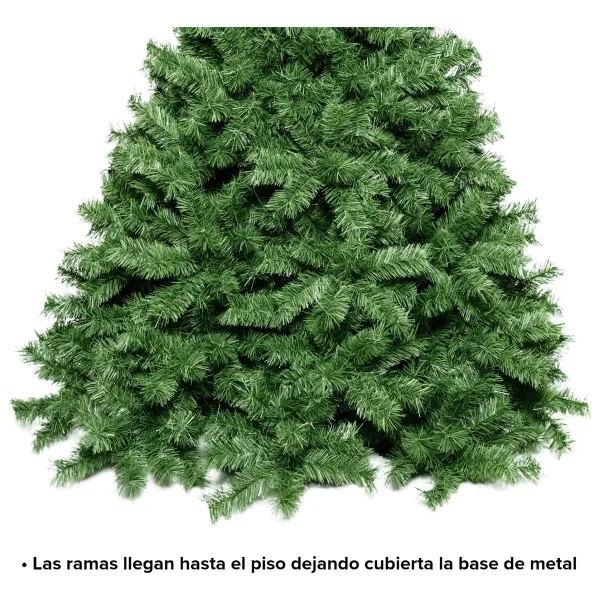Árbol De Navidad Extra Lujo Patagonia 2,10 Mts Verde