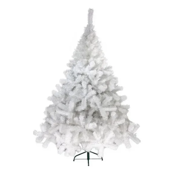 Arbol De Navidad Blanco Montañes Deluxe 1,30mts