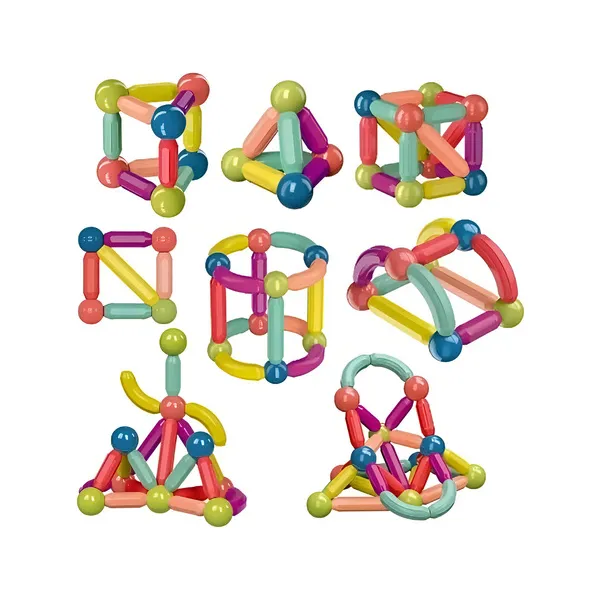Bloques Magnéticos Expreso Polar Para Armar 42 Piezas Circulares Niños 3+