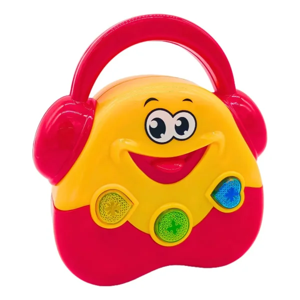 Juguete Educativo Musical Para Bebes Radio Emoji Con Luces