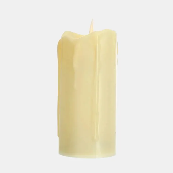 Velas Set X3 Velon Luz Led Calida Llama Efecto Fuego A Pilas Calido