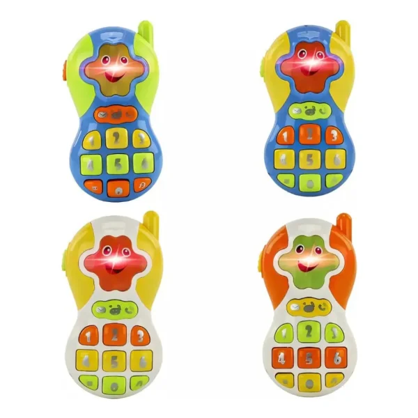 Telefono Juguete Celular Sonidos Luces Y Melodias Para Bebe