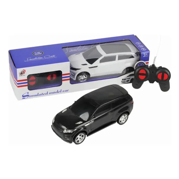 Auto Sport A Control Remoto Land Rover Juguete Escala 1:18 Negro