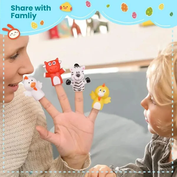 Titeres De Dedos Juguete Bebe Para Baño Infantil De Bañera