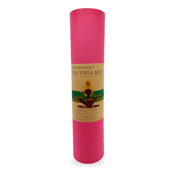 Yoga Mat 8 Mm Colchoneta Pilates Fitness Antideslizante