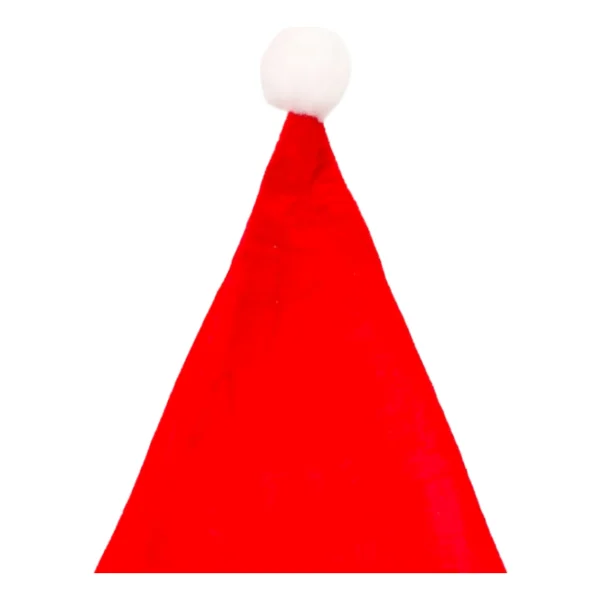 Gorro Navidad Adorno Papa Noel Gorrito Color Rojo Premium Rojo