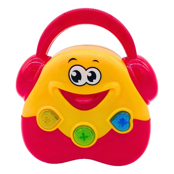 Juguete Educativo Musical Para Bebes Radio Emoji Con Luces