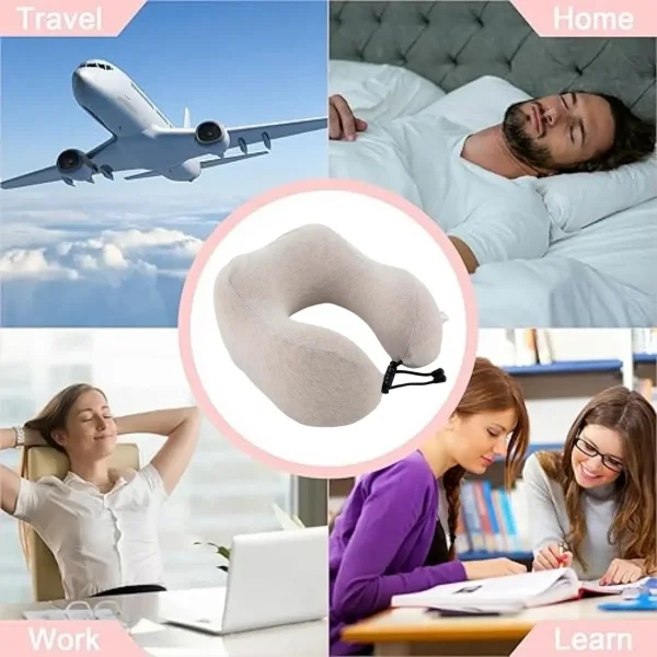 Almohada Inteligente Viscoelastica Para Viaje