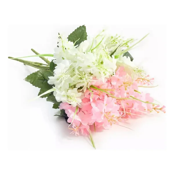 Ramo Alverjillas Flores Artificiales Jacintos Decoracion X10