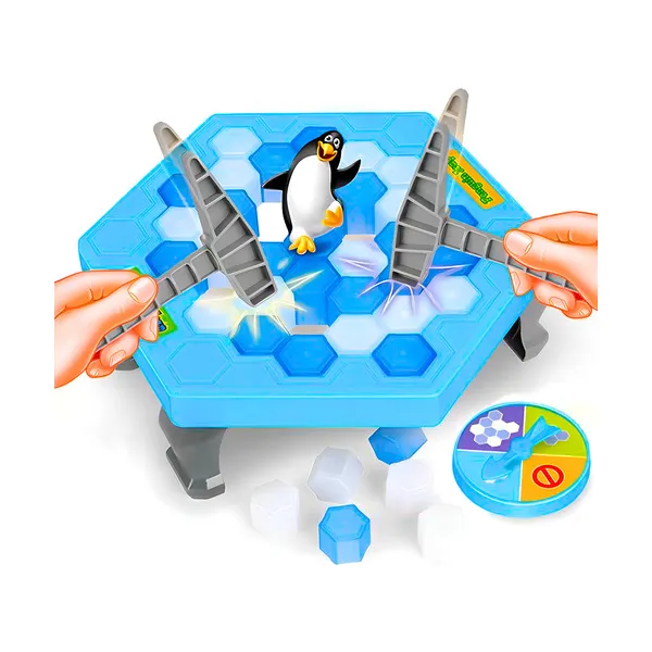 Juego De Mesa Salvando Al Pinguino Rompe Hielo Ice