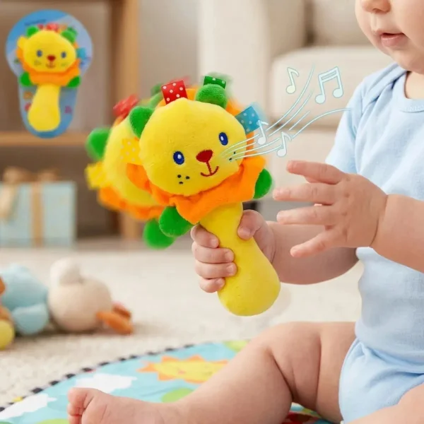 Juguetes Para Bebes Bundle X3 Sonajeros Didacticos Sensorial Multicolor