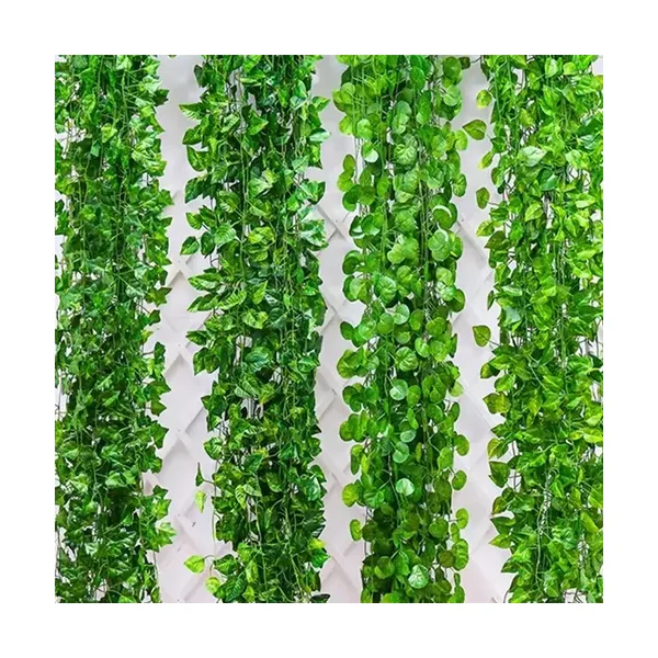 Enredadera Hojas Artificiales 2,05mt X12u. Verde Claro