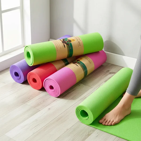 Yoga Mat 8 Mm Colchoneta Pilates Fitness Antideslizante