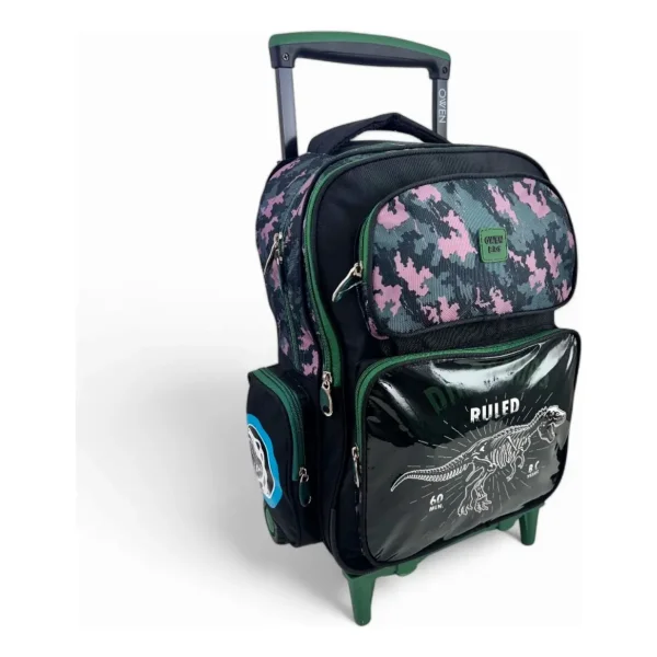 Mochila Escolar Carrito Reforzada Manija Telescopica Carro