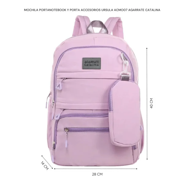 Mochila Porta Notebook Impermeable Reforzada + Neceser