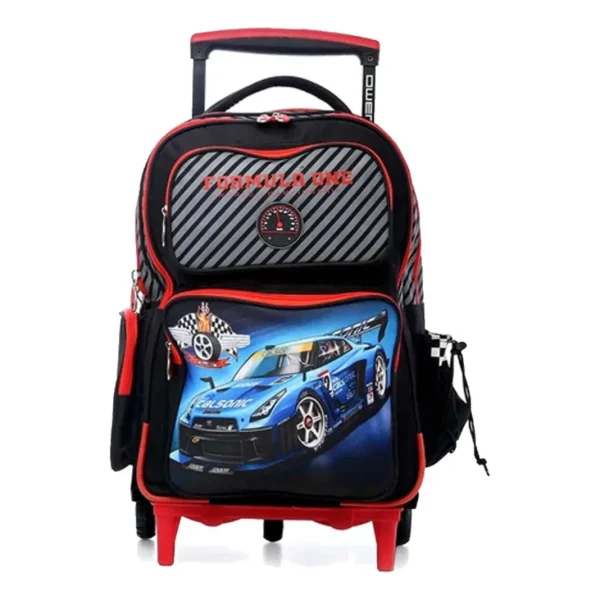 Mochila Escolar Carrito Reforzada Manija Telescopica Carro