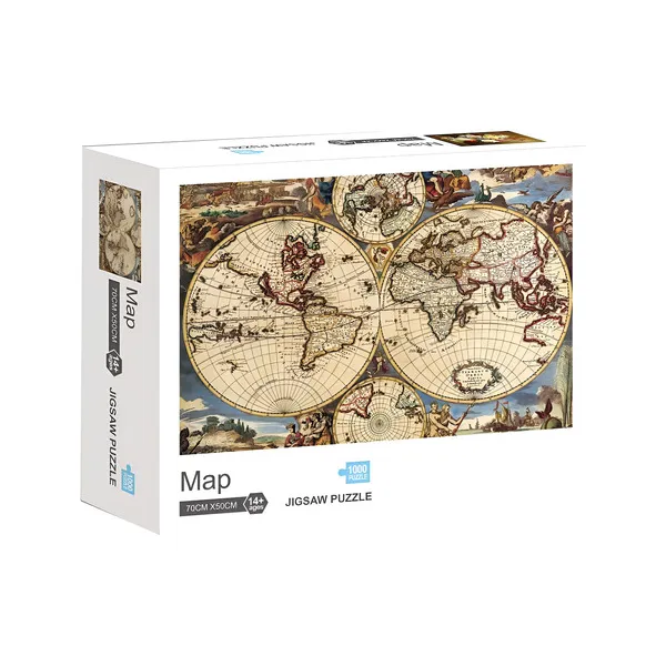 Puzzle 1000 Pzs Mapamundi Antiguo 88319 1979870 Shine