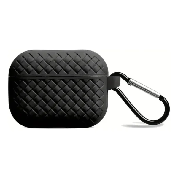 Funda Estuche Auriculares Compatible AirPods Pro De Silicona Negro