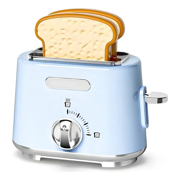Juego De Cocina Electrodomésticos X3 Piezas Con Luz Y Sonido Color Celeste