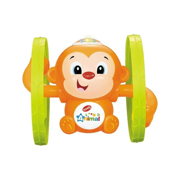 Expreso Polar Monito Arrastre Musical Con Luz Movimiento Pilas Incluidas