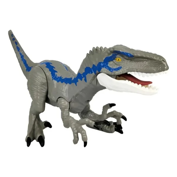 Dinosaurio Velociraptor Juguete Articulado Con Luz Y Sonido