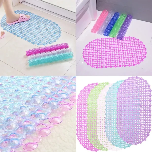 Alfombra De Baño Antideslizante Goma Para Bañera Ducha Tina