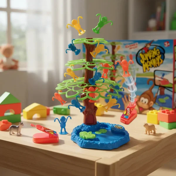 Juego De Mesa Jumping Monkeys Juguete Monos Locos