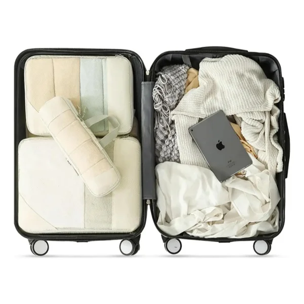 Organizador De Valija Set X6 Neceser De Viaje Estuche Avión
