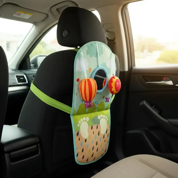 Alfombra Didactica Manta Para Bebe Asiento Trasero Auto
