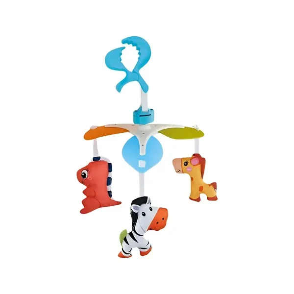 Móvil Cunero Animales Expreso Polar Cuna Cochecito Bebé Happy Baby Multicolor