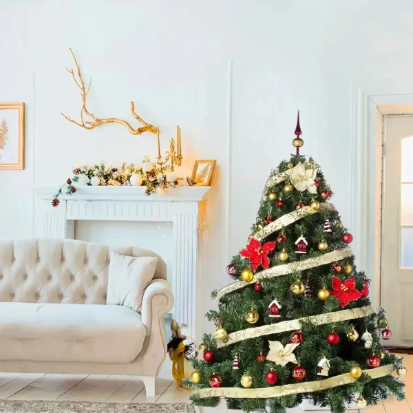Arbol de Navidad Extra Lujo Patagonia 1,50mts Con Adornos X60