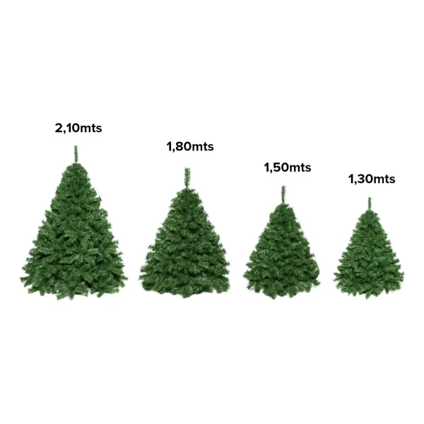 Arbol de Navidad 2,10mts Imperial Alta Gama Color Verde