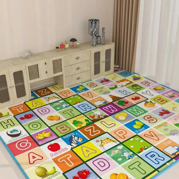 Alfombra Antigolpes Bebe 5mm Espesor 180x150cm Reversible