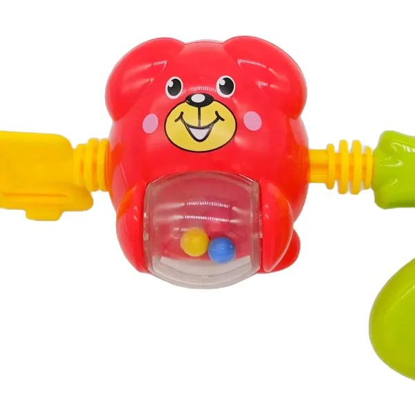 Cunero Musical Cochecito Con Luz Y Sonido Bebe Verde