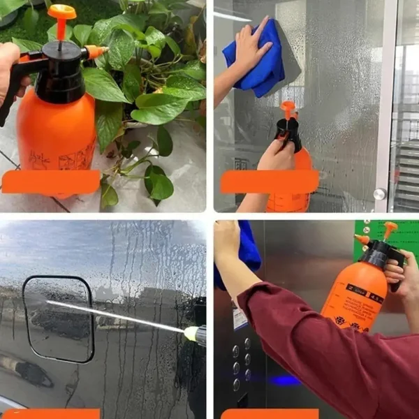 Pulverizador 3 Lts Rociador Fumigador Plantas Jardin Naranja Naranja