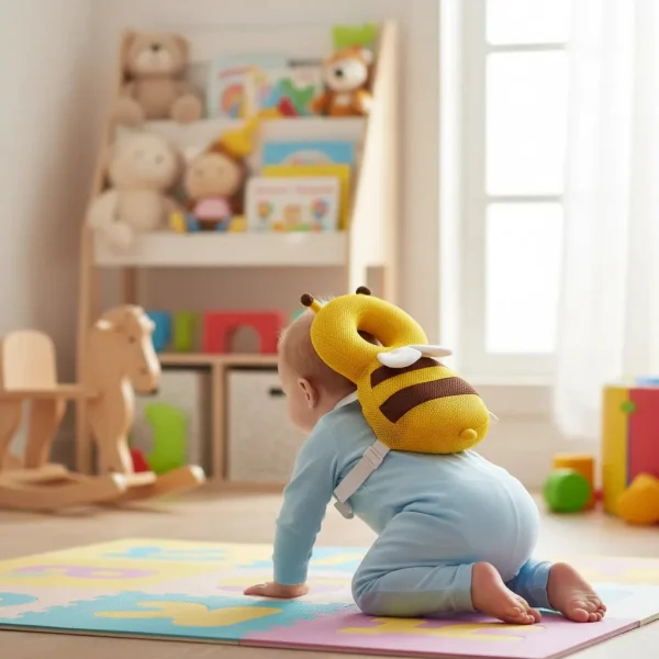 Mochila Antigolpes Bebe Almohada Protección Seguridad Caída
