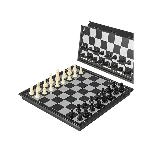 Ajedrez Magnético Expreso Polar Tablero Plegable Imantado 30x30 Cm